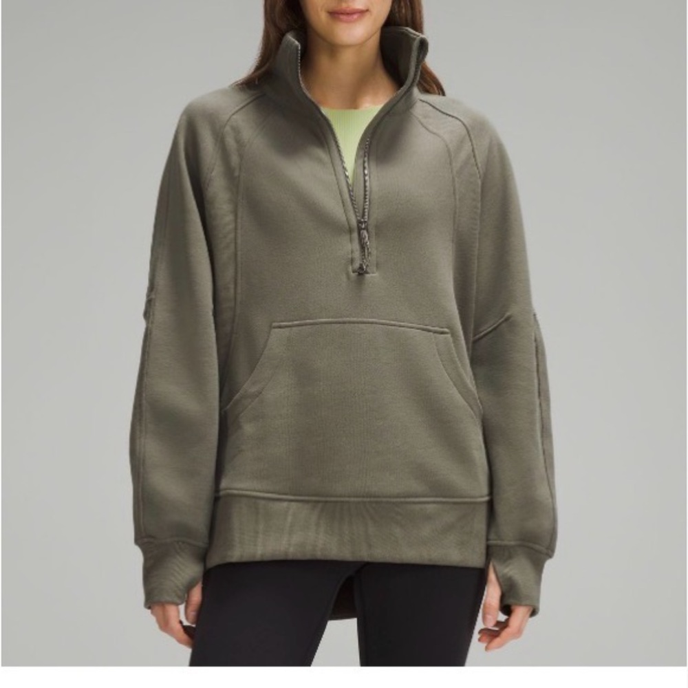 Lululemon Scuba Oversized Half Zip